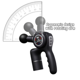 Profesjonell massasjepistol EVOLVIENCE PRO™ – doble batterier