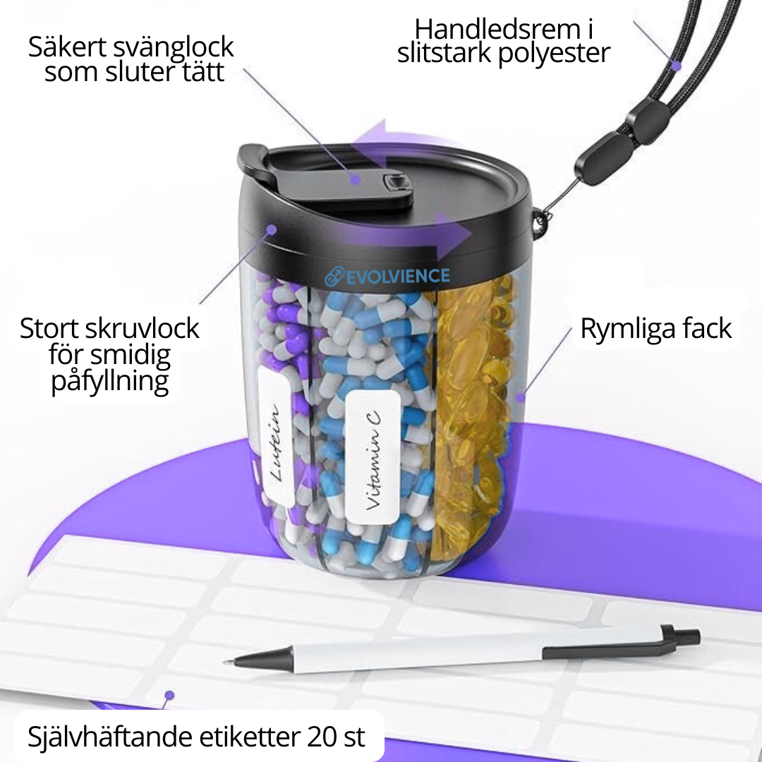 Pillerflaska EVOLVIENCE FLEX