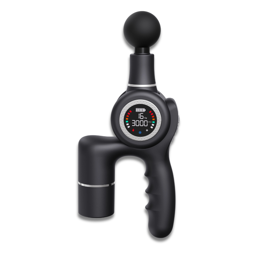 Profesjonell massasjepistol EVOLVIENCE PRO – doble batterier